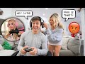 Flirting With Another Girl While Gaming To See How My Fiancé Reacts *bad idea*