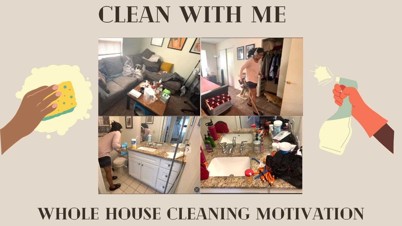 CLEAN WITH ME - Realistic cleaning motivation - YouTube