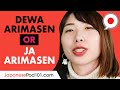 Dewa arimasen VS Ja arimasen - Basic Japanese Grammar