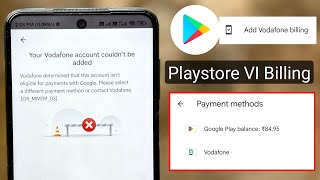 Your Vodafone Account Couldn't be Added in Playstore Problem Solved screenshot 4