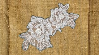 How to Sew on Lace Applique