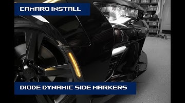 2016 Camaro SS Diode Dynamics LED Sidemarkers Install