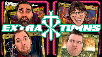 EPIC Commander Combat w/ Pixie Kitten | Extra Turns 16 | Magic: The Gathering EDH Gameplay