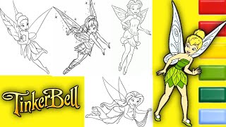 Tinkerbell Coloring Video #24 | Coloring Tinkerbell Disney Fairies Coloring Page Net Worth