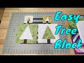 How to sew a tree block