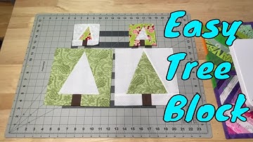 How to Sew a Tree Block