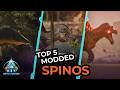 Top 5 Modded Spinos in Ark Survival Ascended!