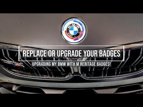 Refresh any BMW with new hood and trunk badges - Easy DIY