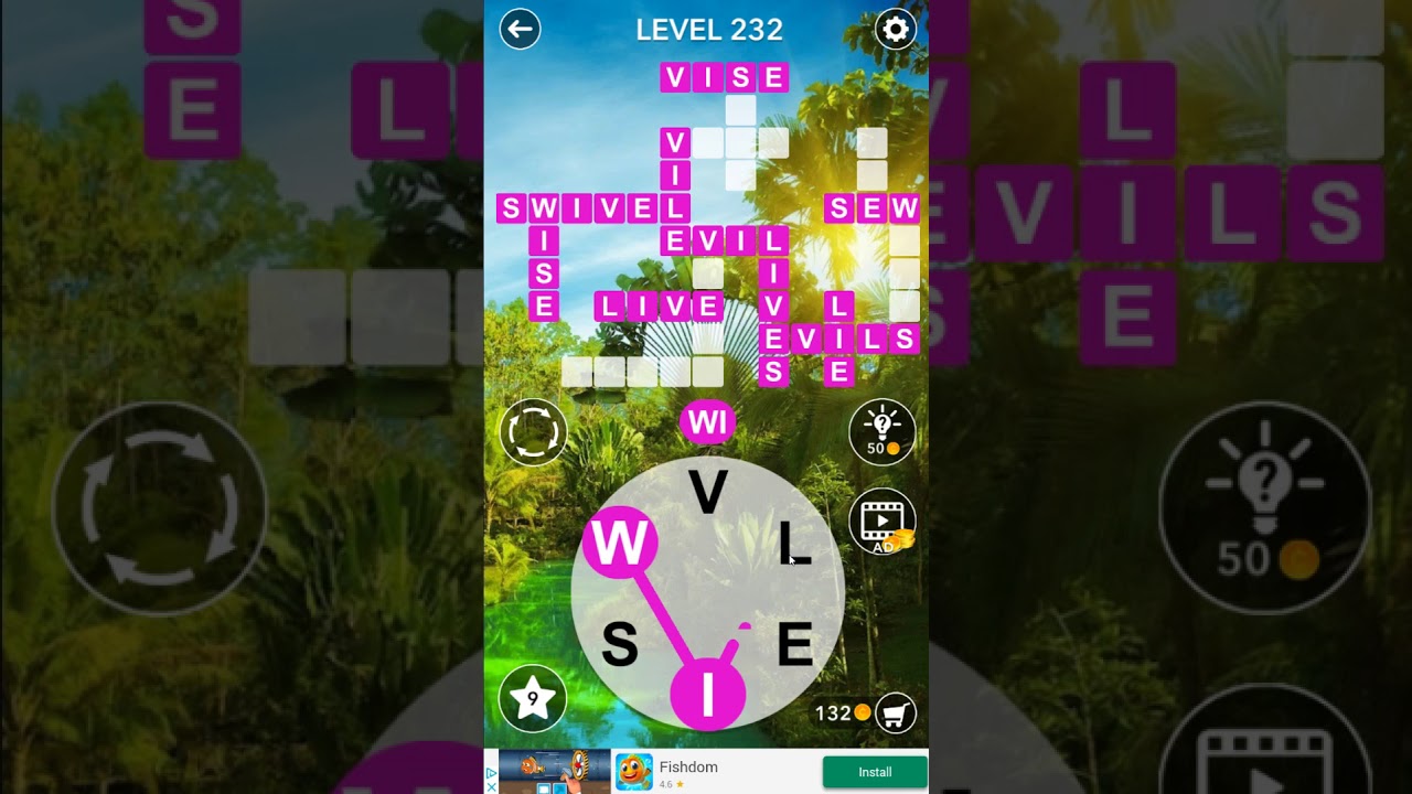 Word Crossword Search level 232