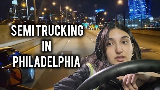 TRUCK DRIVER VLOG: 3 Stop Philadelphia Local Company Driver