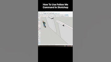 How to Use Follow Me command in Sketchup With 3 Ways #SketchUp #SketchUp3D #SketchUpDesign