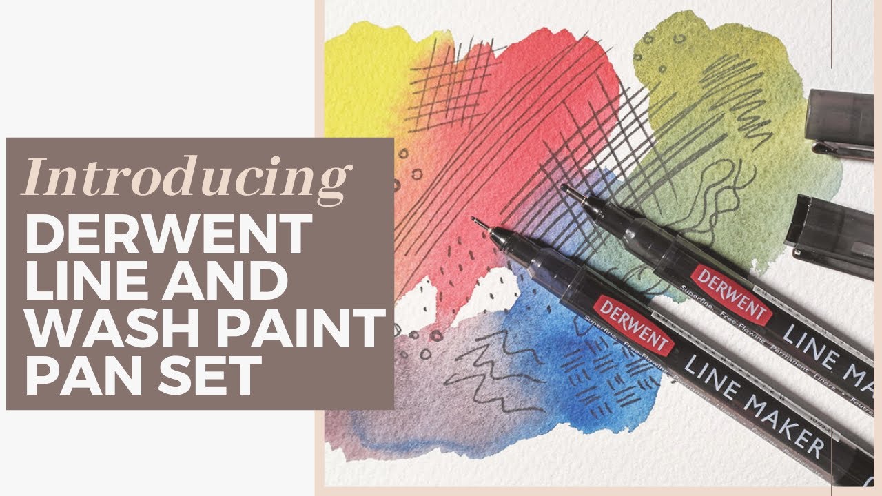 Derwent Inktense Paint Pans and Sets