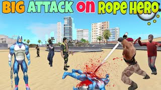 Big Attack On Rope Hero । In Rope Hero Mafia City War । Rope Hero Mafia City Wars screenshot 3