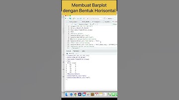 Cara Membuat BarPlot Horisontal di R Studio