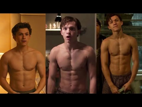 All Tom Holland Shirtless scenes - 1080p HD - YouTube