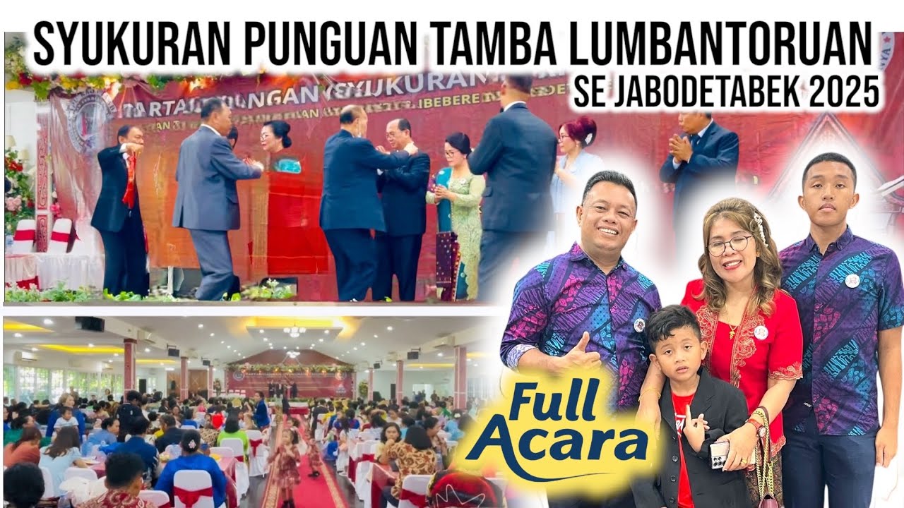 FULL.... Acara Syukuran PUNGUAN TAMBA Lumbantoruan Se-Jabodetabek 2025