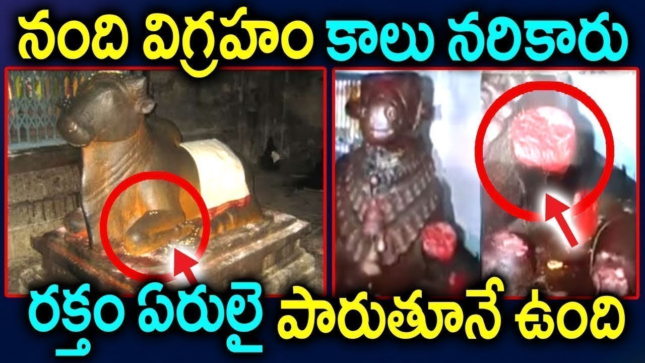 బంగారం కోసం నంది కాలు నరికారు ఆ కాలు నుండి రక్షం ప్రవహిస్తుంది Lord Shiva Temple In Eluru | Sumantv