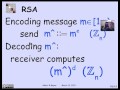 2.4.1 RSA Public Key Encryption: Video