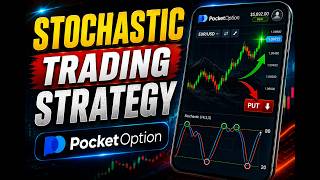 Stochastic Trading Strategy live Market In Telugu  | pocket option