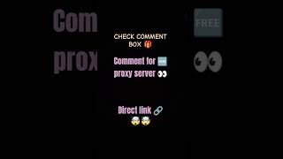 free proxy server Link #lyricvideo #freefire #proxyserver #funny #garenafreefire #freefirelovers