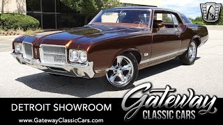 Athlete Statistics 1971 Oldsmobile Cutlass Supreme For Sale Gateway Classic Cars of Detroit Stock#1698DET