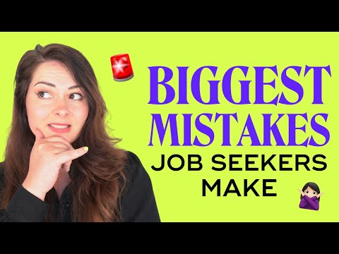 JOB SEARCH 2022: Modern Job Search Tips & Mistakes to Avoid When Job Hunting 🔎