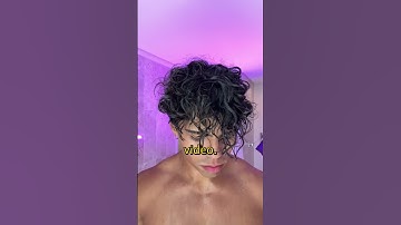 Curly hair tutorial🧑🏾‍🦱…#shorts