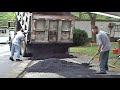 Paving my own driveway, June 2011