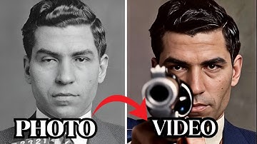 20 Infamous American Gangsters Brought Back to Life using AI | Lucky Luciano, Al Capone, etc.
