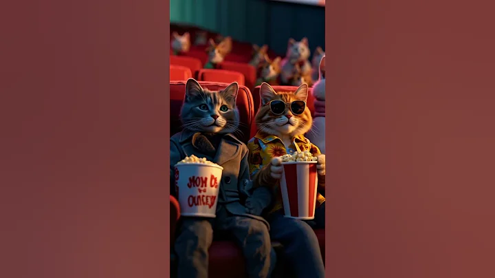 Video 8994491: white persian cat, happy cat funny cartoon, cat cute cartoon funny