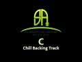 Chill backing track in c