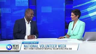 National Volunteer Week At Sydney Adventist Hospital On 10Newsfirst