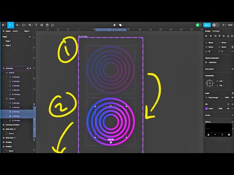 Create Ripple Loader Animation in Figma | Loading Animation in Figma