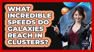 What Incredible Speeds Do Galaxies Reach In Clusters? - Astronomy Made Simple