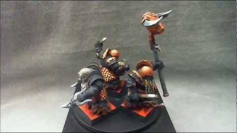 Forge World-Command Group for the Chaos Dwarf Infernal Guard, Vid 51