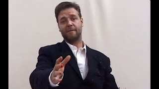 Russell Crowe Explains That Wild Bloody Birthday Video