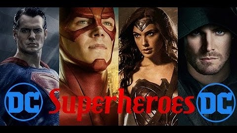 The Script - Superheroes | Dc Comics Tribute | HD