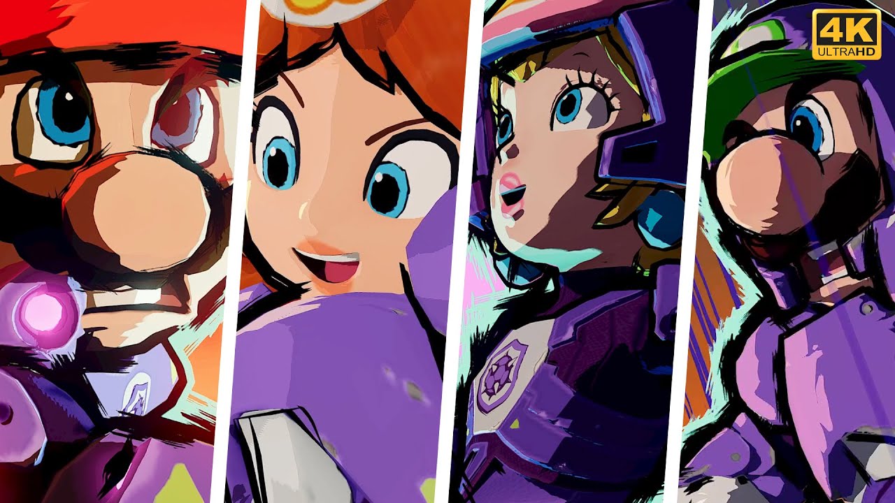 Mario Strikers: Battle League - Bowser Vs. Daisy