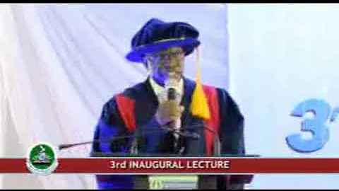 Professor  AJIBOLA, Joseph Olusegun 3rd Inaugural Lecture 2017