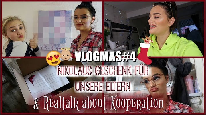 VLOGMAS#4 Nikolaus Geschenk für unsere Eltern and my Alltag Cecelicious