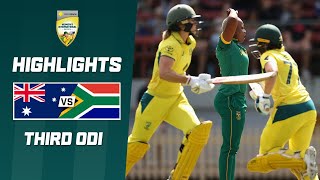 Australia v South Africa 202324 | Third ODI