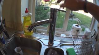 How to Change a Kitchen Tap  Single Pillar  Plumbing Tips