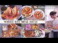 Full day meal ideas  cook with me  indian veg recipes  healthy meal ideas  what i eat in a day