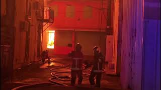 Incendie à Basse-Terre 