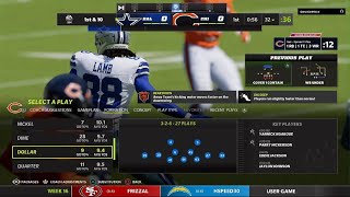 Madden NFL 22 Online franchise vs cowboys