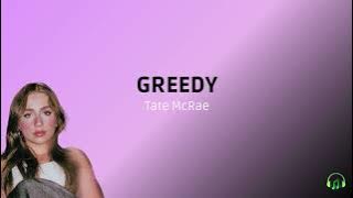GREEDY - Tate McRae | Lirik dan Terjemah