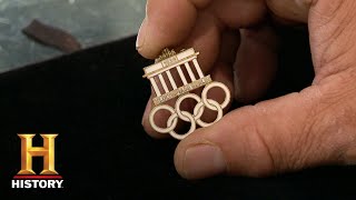 Pawn Stars: GAMBLING ON A HISTORIC OLYMPIC PIN (Season 12) | History