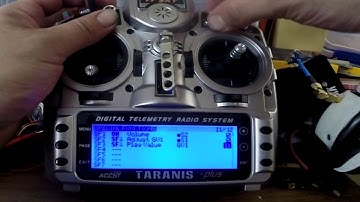 Taranis X9D+ OpenTx 2.1.8 Volume Expo Deadband Setup