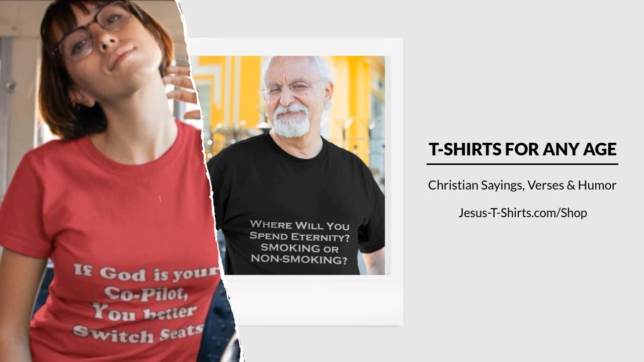 Download T-Shirts Mockup Video by Jesus T-Shirts Video #3 - YouTube