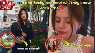 (Freenbecky) Freen and Becky test how they will each other ❤❤